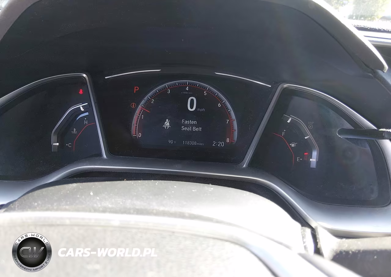 2020 Honda Civic Sport VIN:19XFC2F81LE205333 - 7