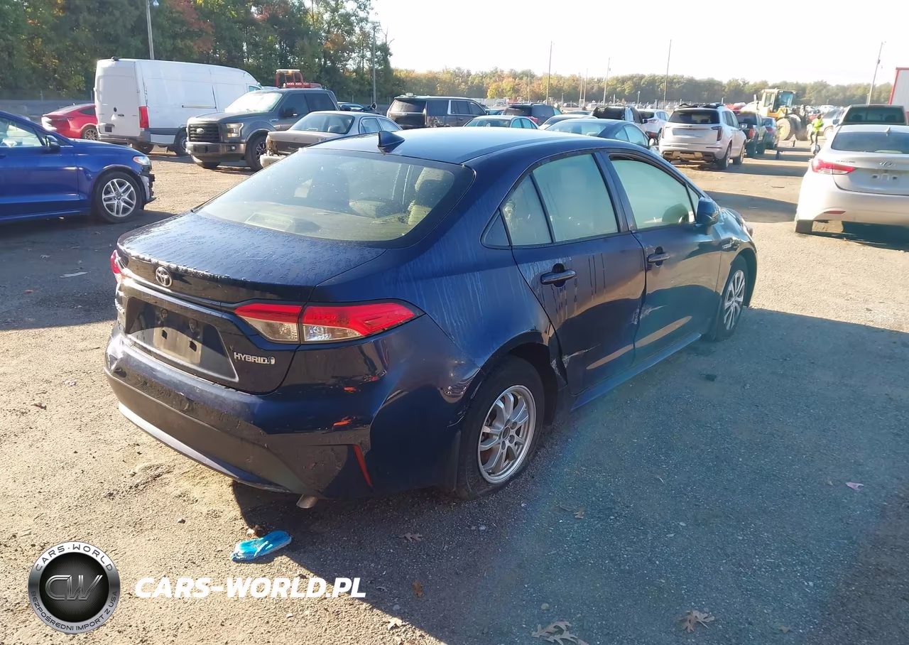 2021 Toyota Corolla Hybrid Le VIN:JTDEAMDE8MJ014678 - 4