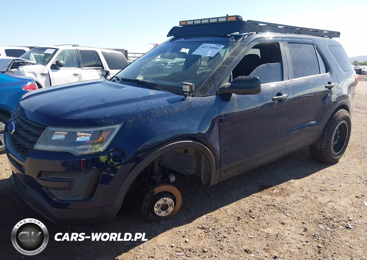 2017 Ford Utility Police Interceptor VIN:1FM5K8AR6HGE13454 - 2