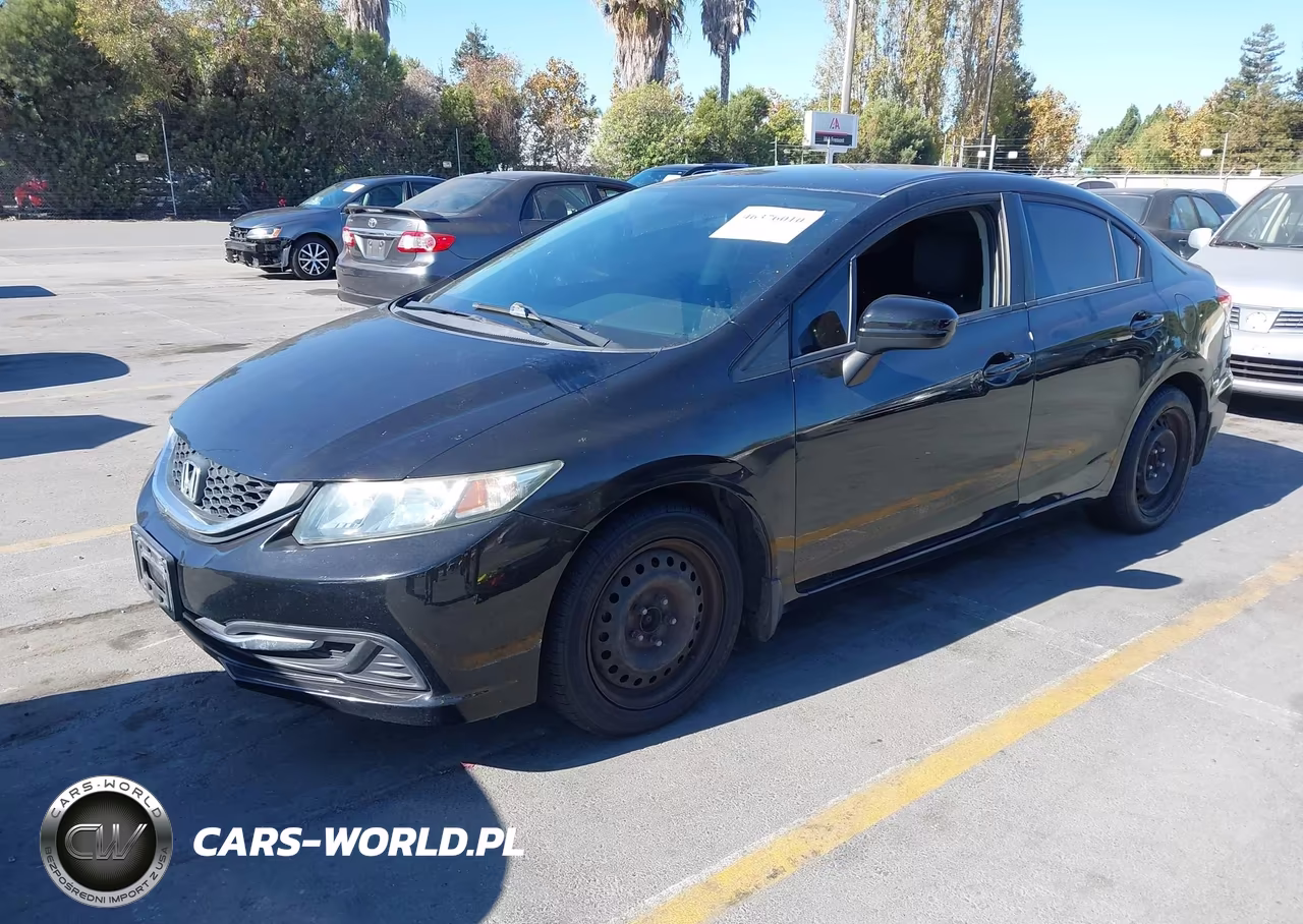 2015 Honda Civic Lx VIN:19XFB2F54FE118796 - 2