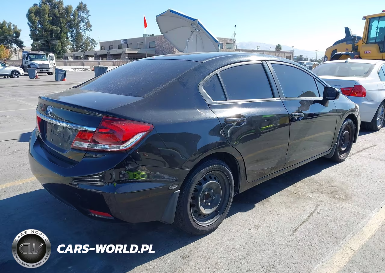 2015 Honda Civic Lx VIN:19XFB2F54FE118796 - 4