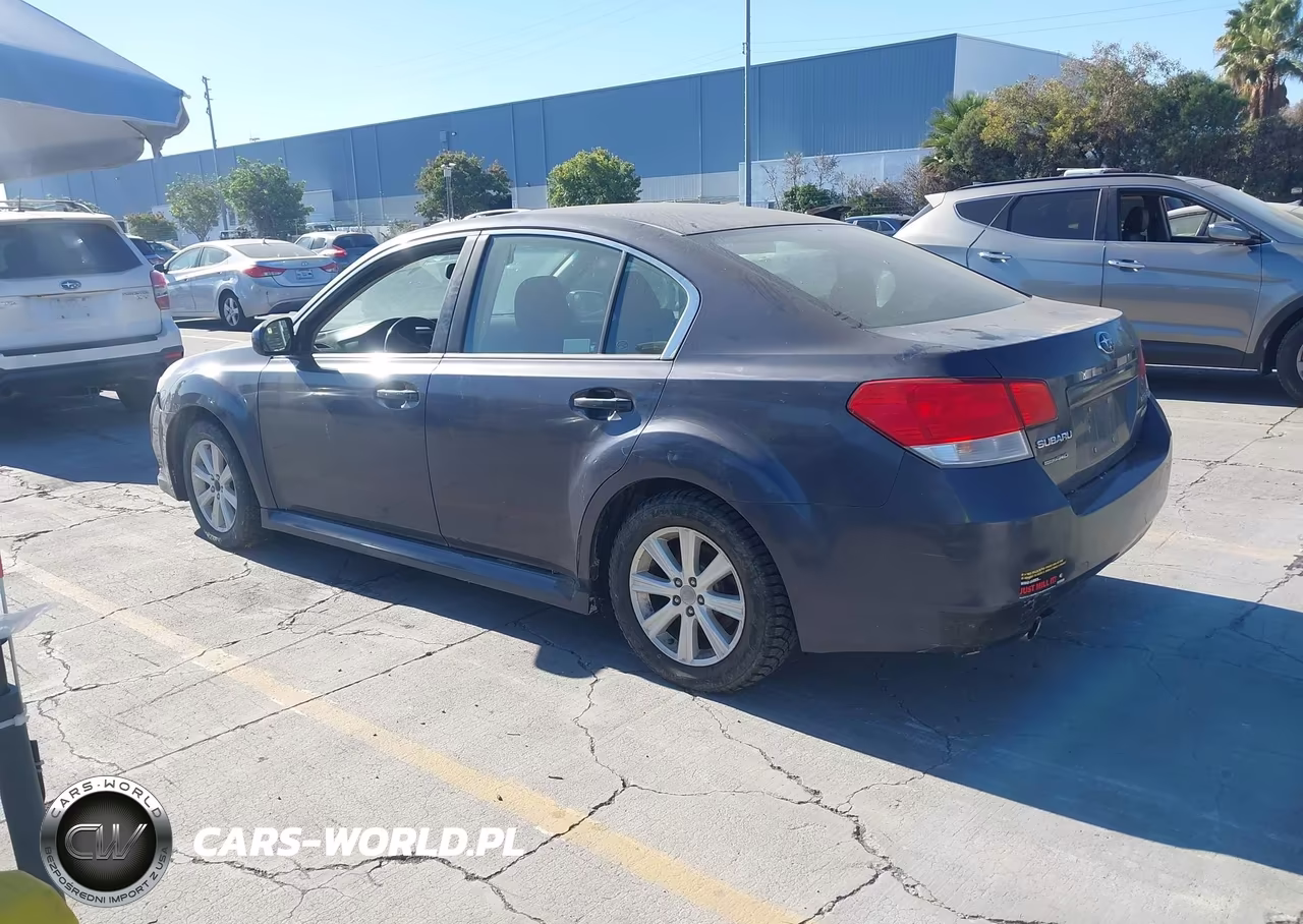 2010 Subaru Legacy 2.5I Premium VIN:4S3BMBF69A3219642 - 3