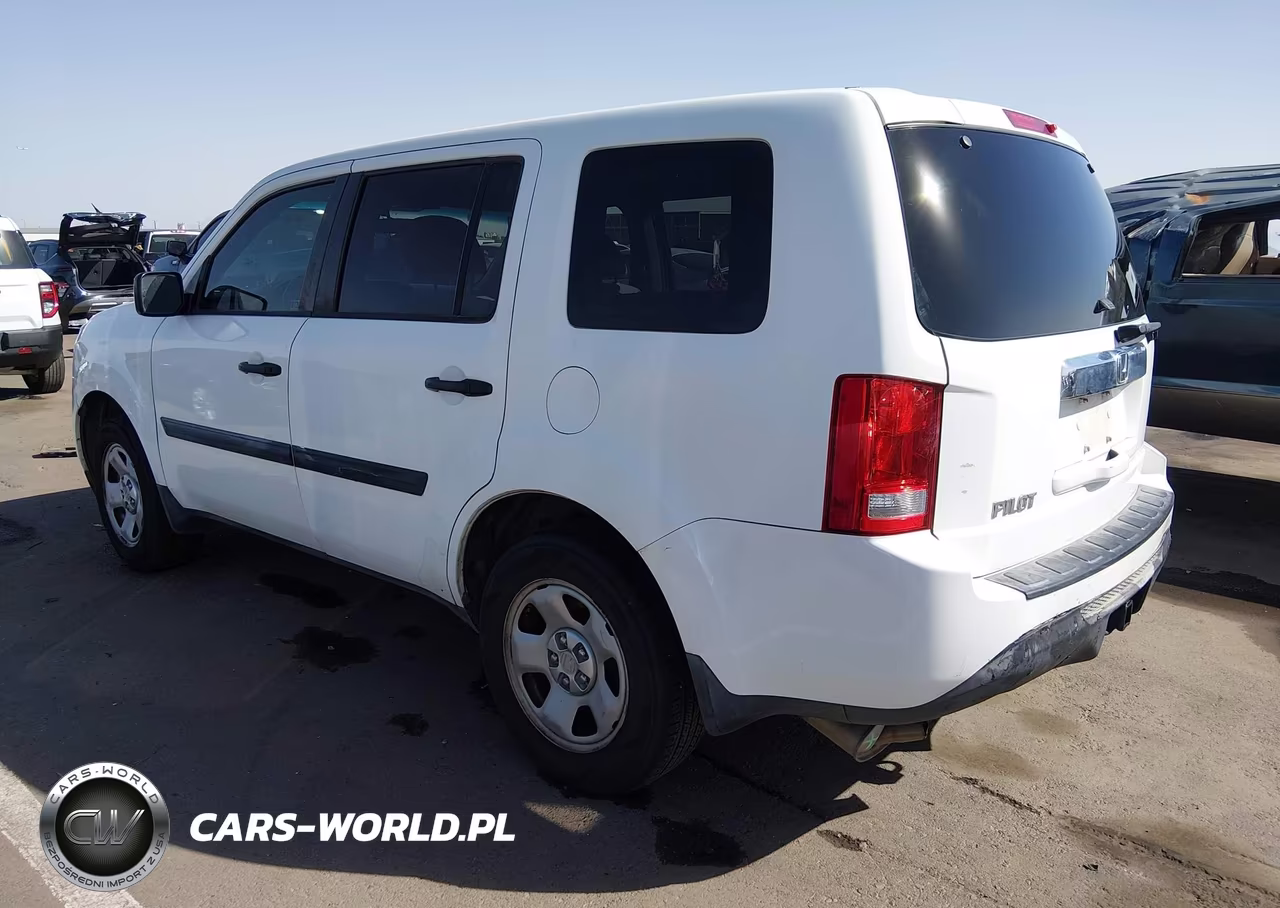 2012 Honda Pilot Lx VIN:5FNYF3H2XCB005270 - 3