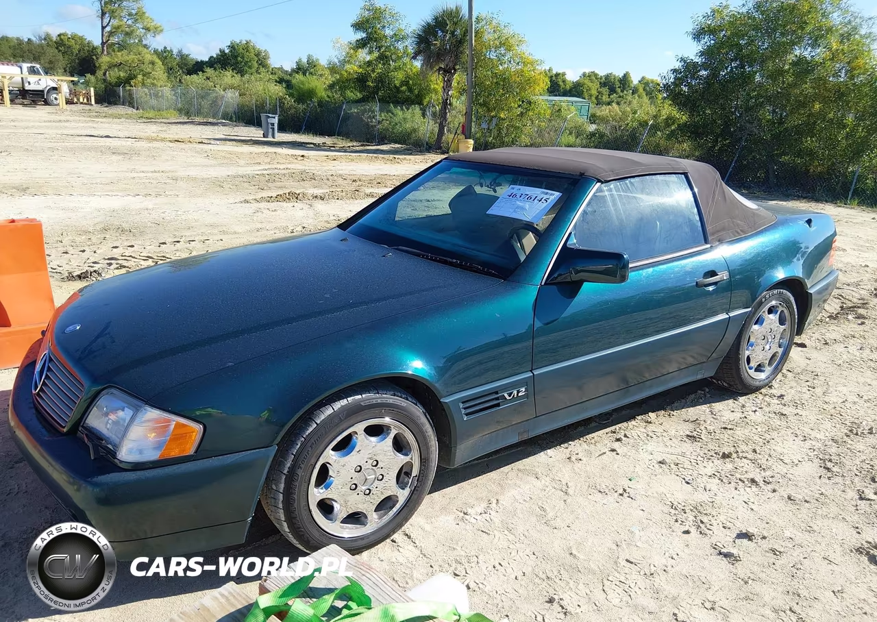 1995 Mercedes-Benz Sl 600 VIN:WDBFA76E1SF113053 - 2