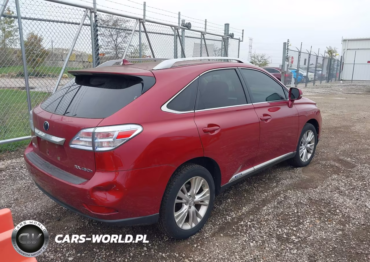 2010 Lexus Rx 450H VIN:JTJBC1BAXA2014938 - 4