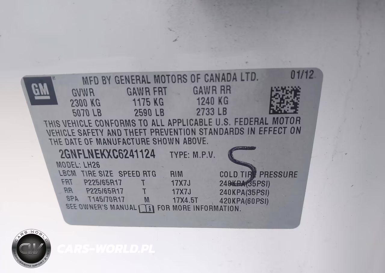 2012 Chevrolet Equinox 2Lt VIN:2GNFLNEKXC6241124 - 9