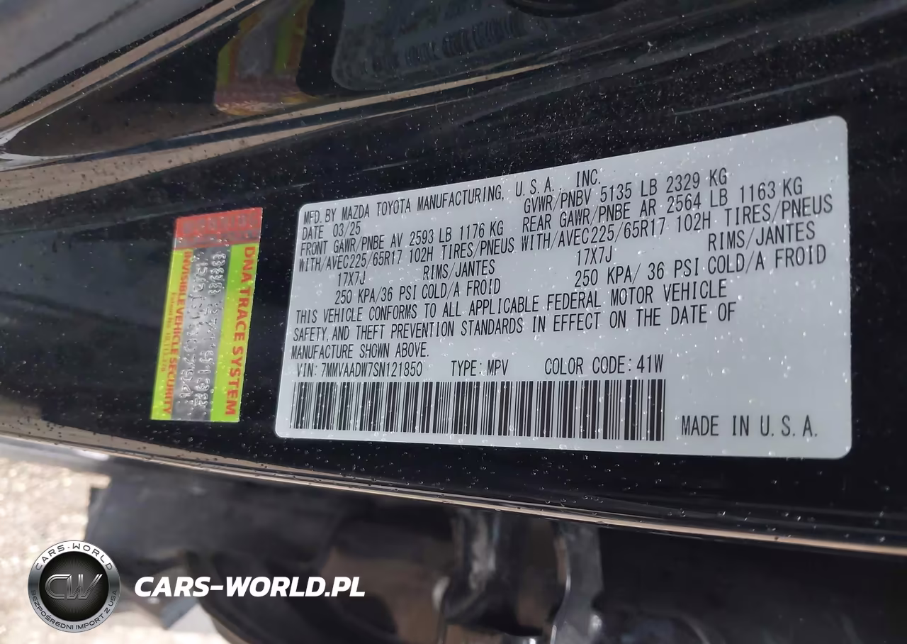 2025 Mazda Cx-50 Hybrid Premium Package VIN:7MMVAADW7SN121850 - 9