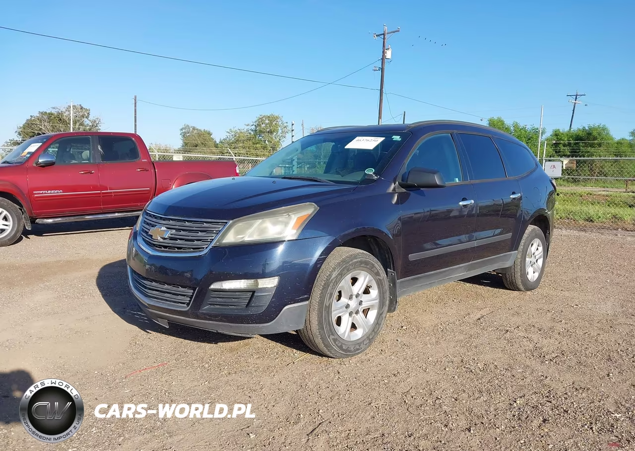 2015 Chevrolet Traverse Ls VIN:1GNKRFED3FJ322106 - 2