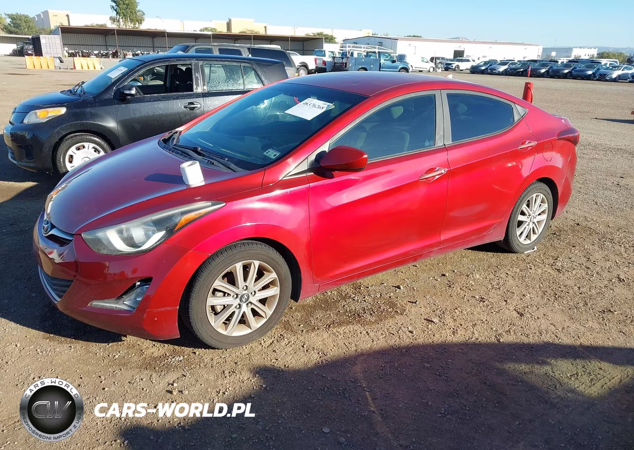 2014 Hyundai Elantra Se VIN:5NPDH4AE5EH475911 - 2