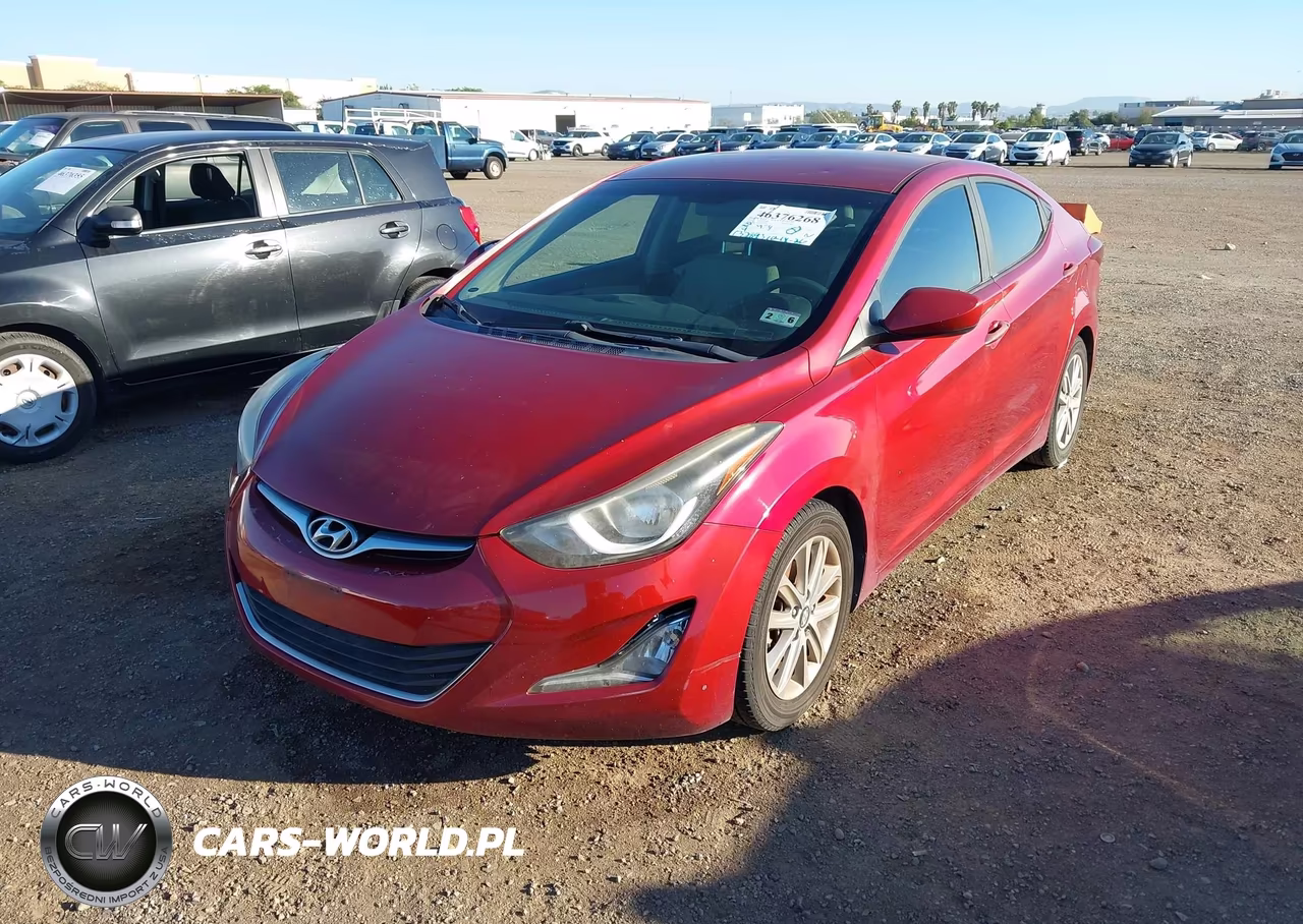 2014 Hyundai Elantra Se VIN:5NPDH4AE5EH475911 - 6