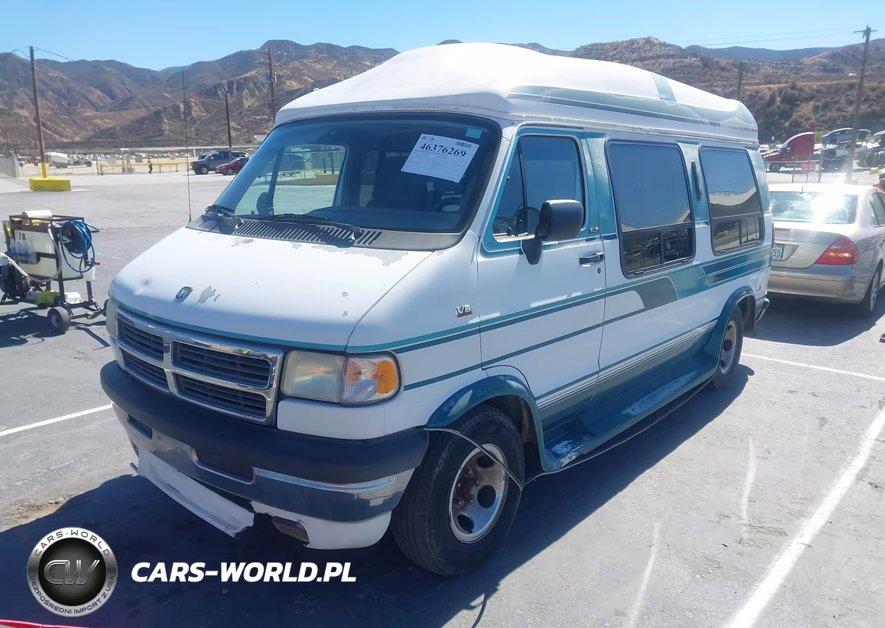 1995 Dodge Ram Van B2500 VIN:2B6HB21YXSK554777 - 2