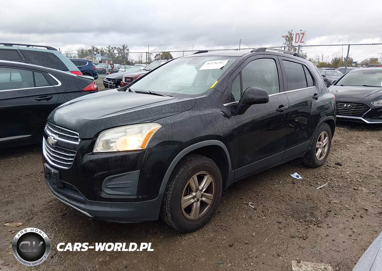 2015 Chevrolet Trax Lt VIN:KL7CJRSB9FB206490 - 2