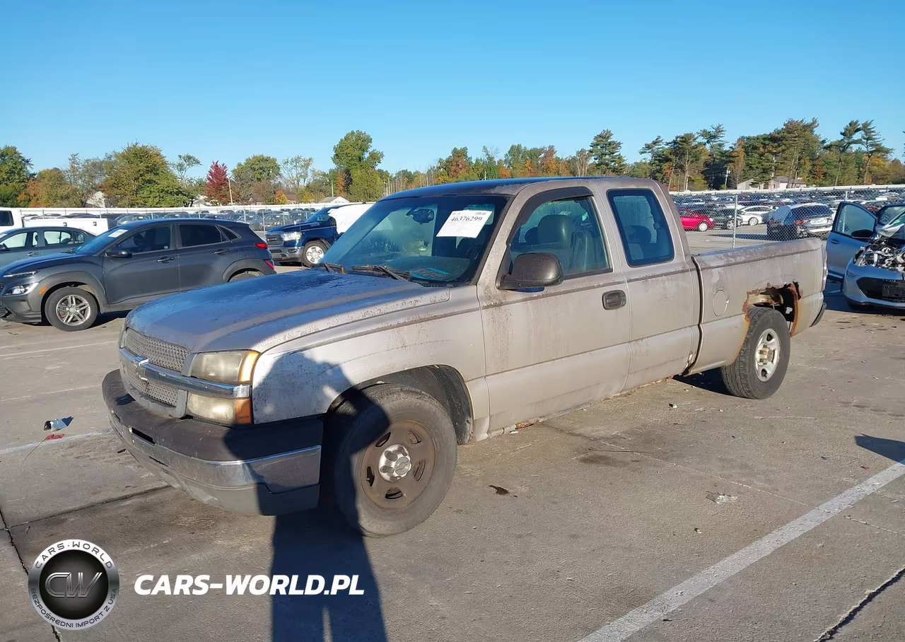 2004 Chevrolet Silverado 1500 Work Truck VIN:1GCEC19X24Z282498 - 2
