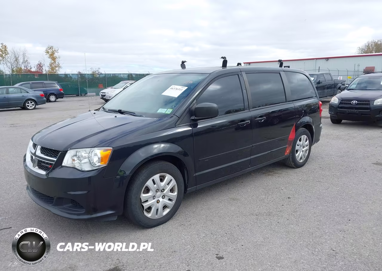 2015 Dodge Grand Caravan Se VIN:2C4RDGBGXFR683371 - 2
