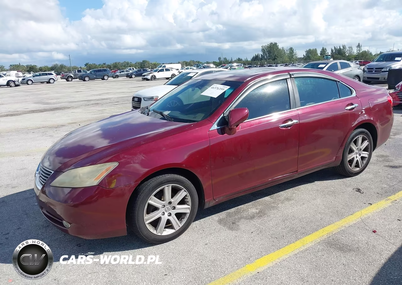 2008 Lexus Es 350 VIN:JTHBJ46G582252312 - 2