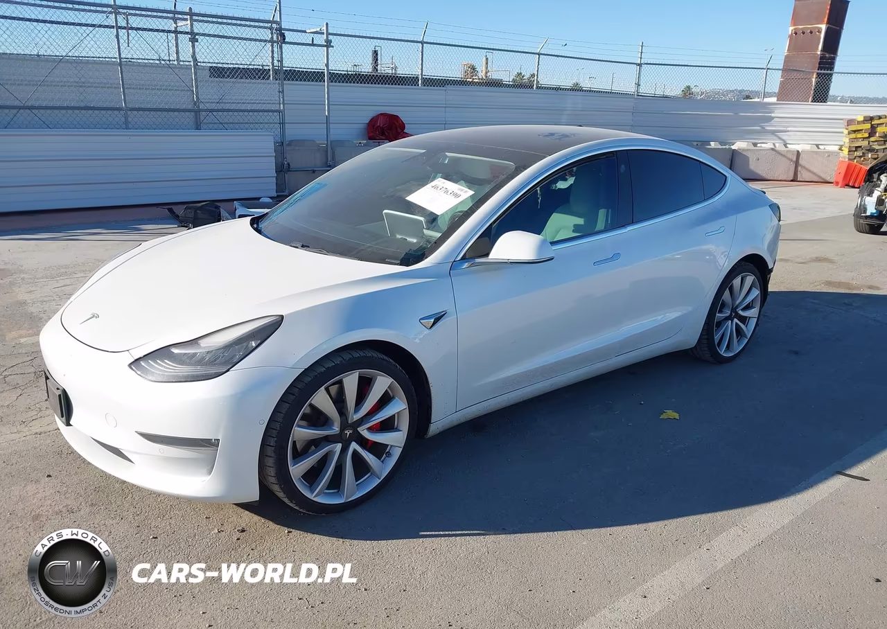 2019 Tesla Model 3 Long Range-Performance VIN:5YJ3E1EB3KF514377 - 2