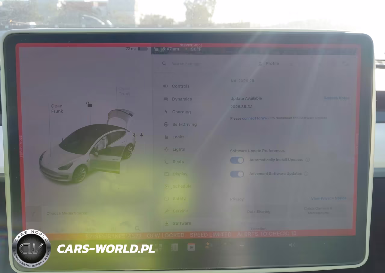 2019 Tesla Model 3 Long Range-Performance VIN:5YJ3E1EB3KF514377 - 7