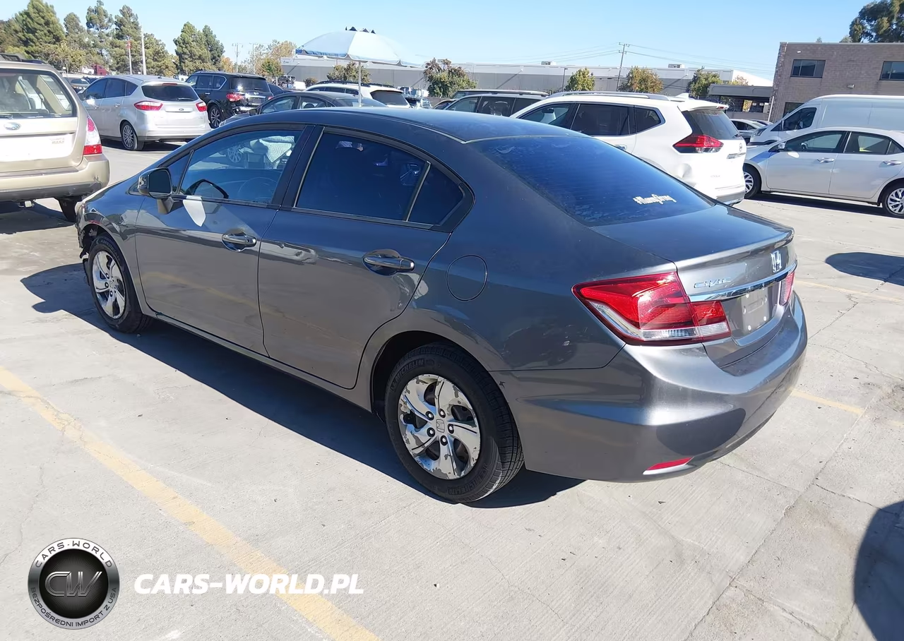 2013 Honda Civic Lx VIN:19XFB2F52DE291830 - 3