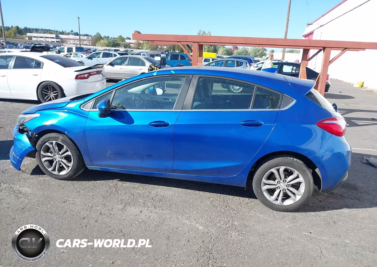 2019 Chevrolet Cruze Lt VIN:3G1BE6SM8KS571107 - 14
