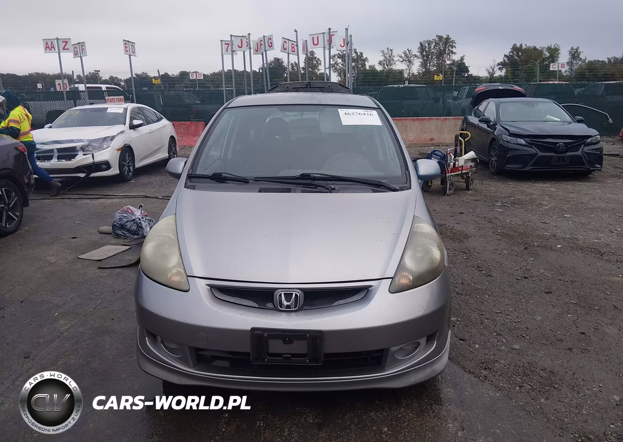 2007 Honda Fit Sport VIN:JHMGD38657S019475 - 12