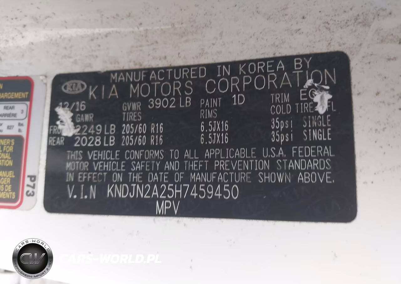 2017 Kia Soul VIN:KNDJN2A25H7459450 - 9