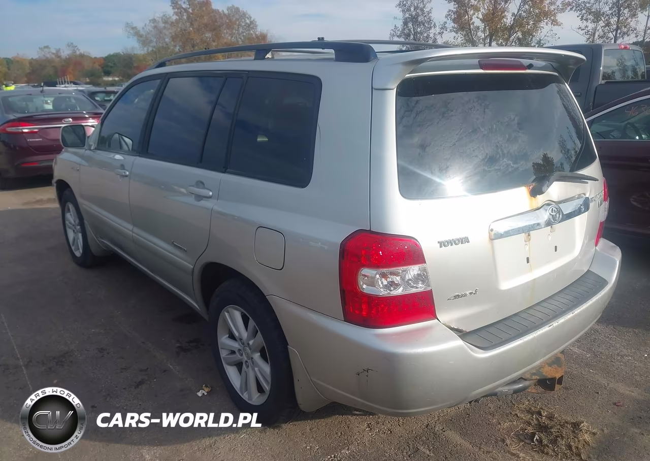 2007 Toyota Highlander Hybrid Limited V6 VIN:JTEEW21A370049173 - 3