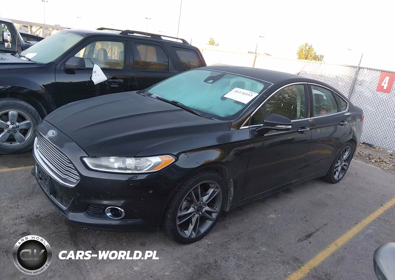 2013 Ford Fusion Titanium VIN:3FA6P0K94DR215796 - 2