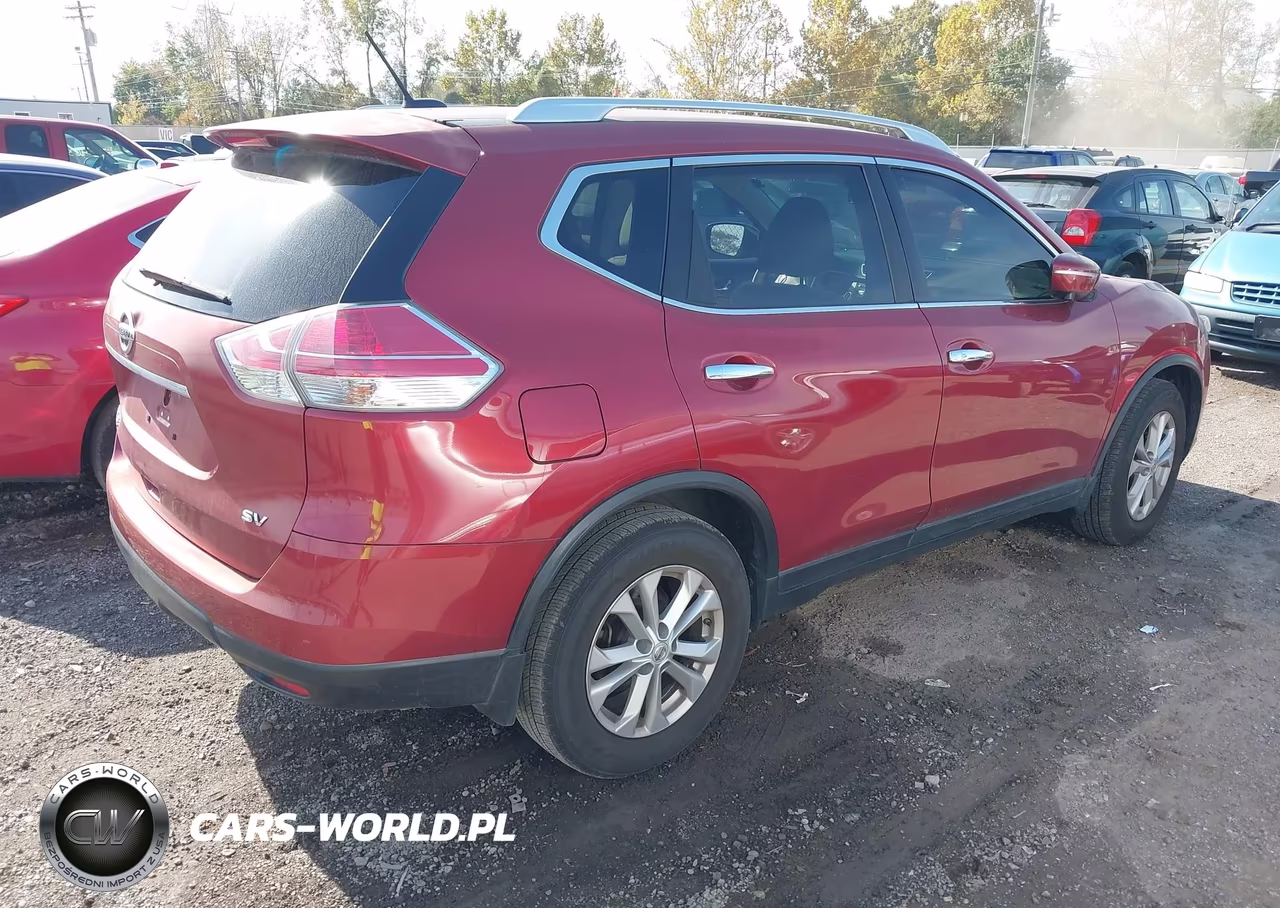 2015 Nissan Rogue Sv VIN:KNMAT2MT2FP522978 - 4