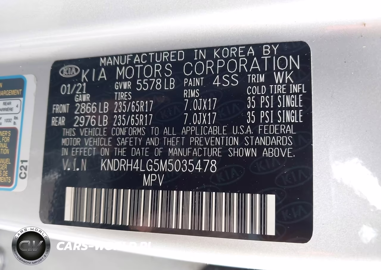 2021 Kia Sorento Hybrid Ex VIN:KNDRH4LG5M5035478 - 9