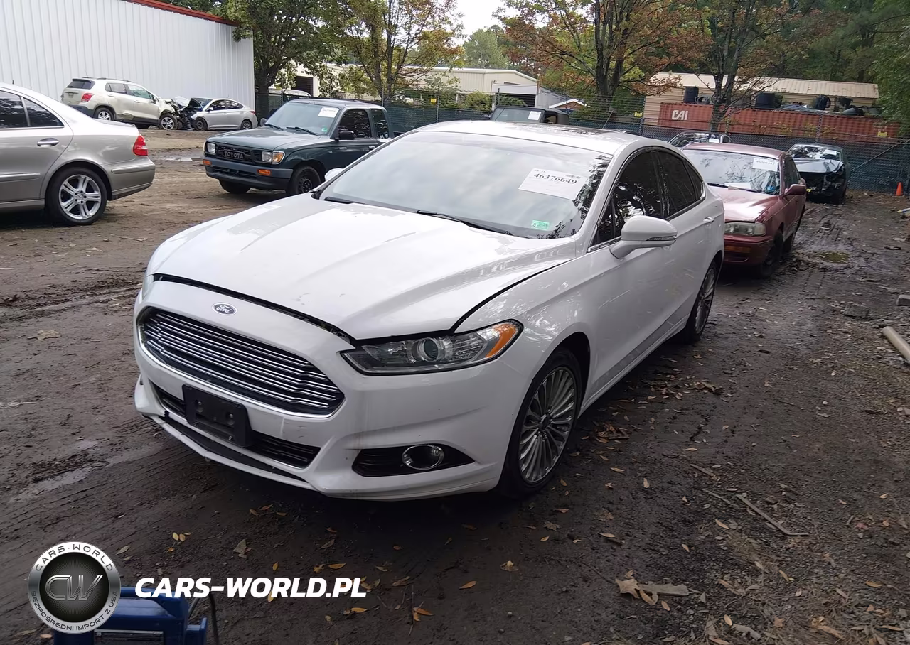 2016 Ford Fusion Titanium VIN:3FA6P0K95GR343775 - 2