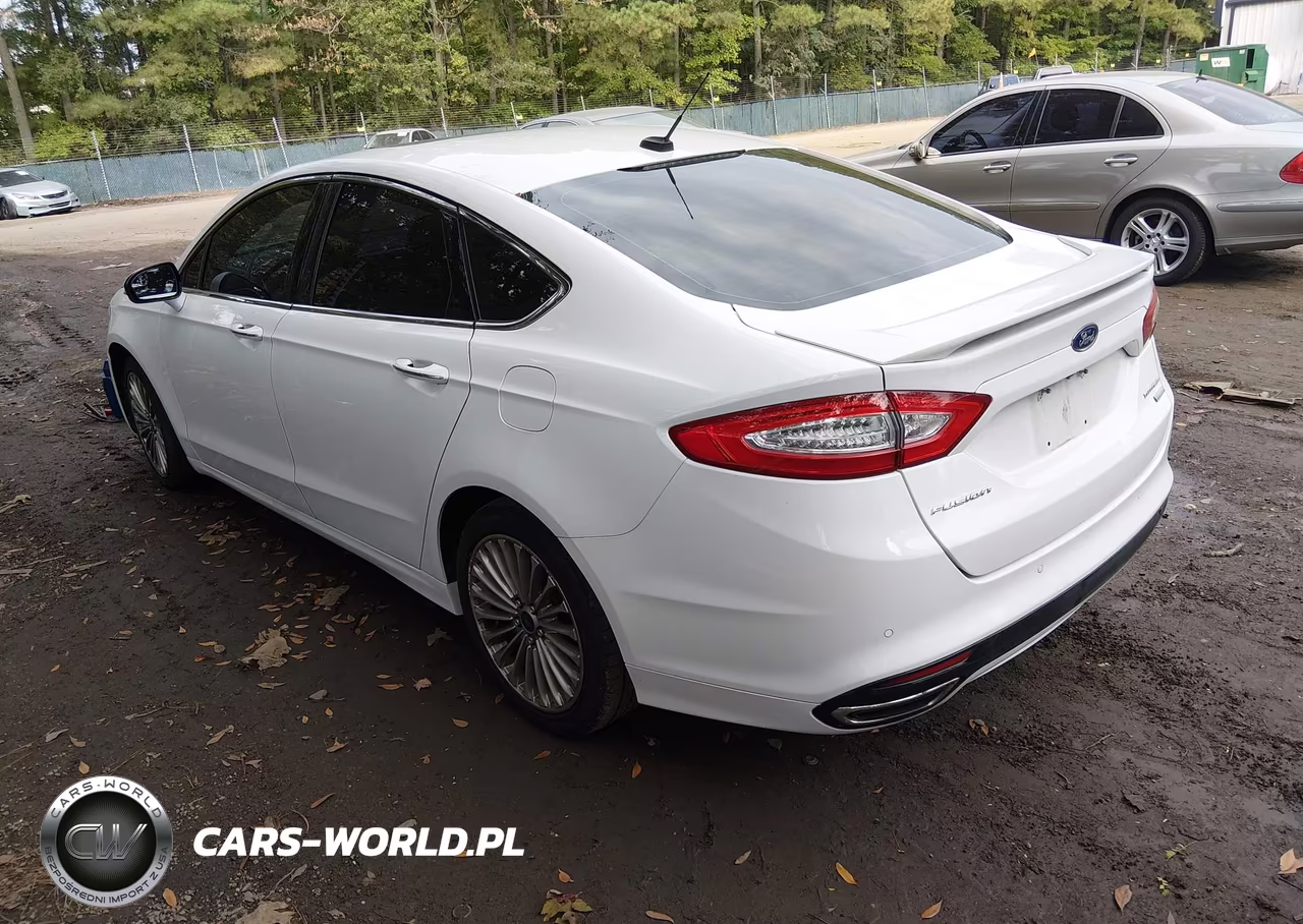 2016 Ford Fusion Titanium VIN:3FA6P0K95GR343775 - 3
