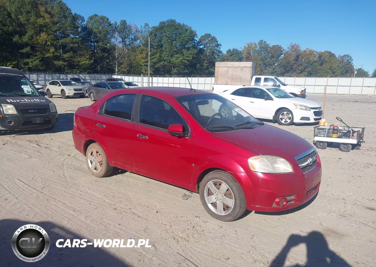 2009 Chevrolet Aveo Lt VIN:KL1TG56E29B607633 - 1