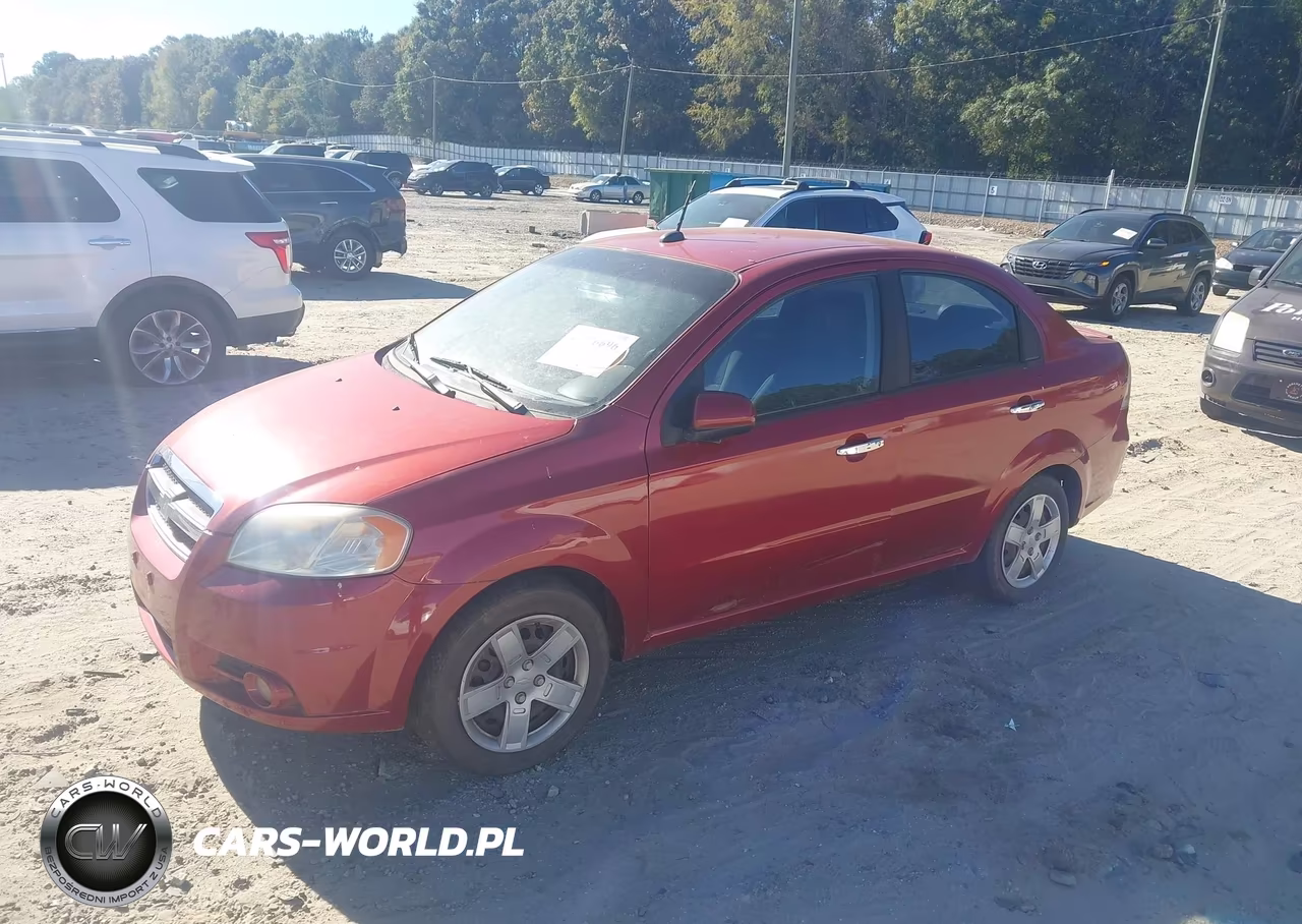 2009 Chevrolet Aveo Lt VIN:KL1TG56E29B607633 - 2