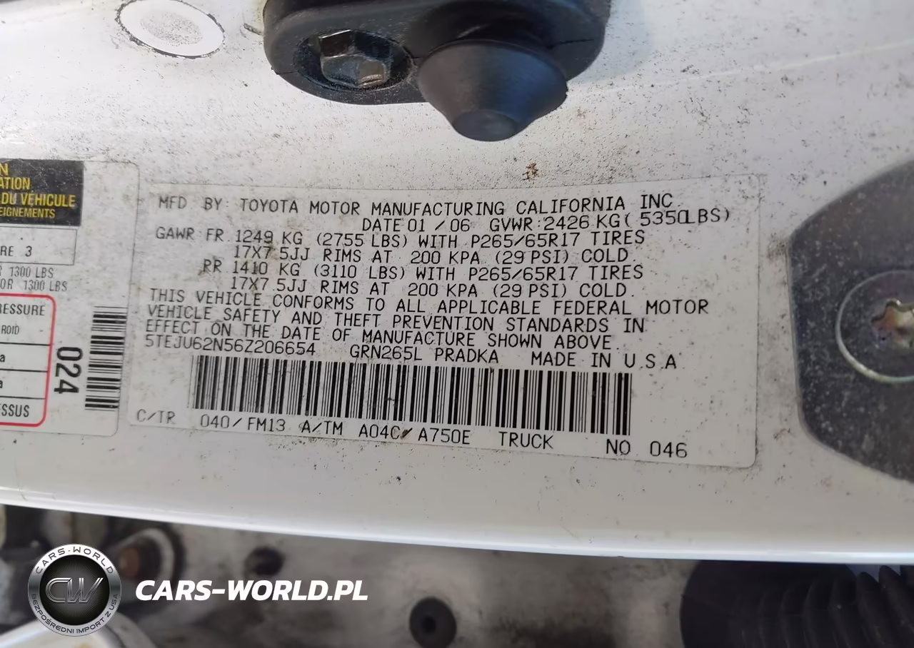 2006 Toyota Tacoma Prerunner V6 VIN:5TEJU62N56Z206654 - 9