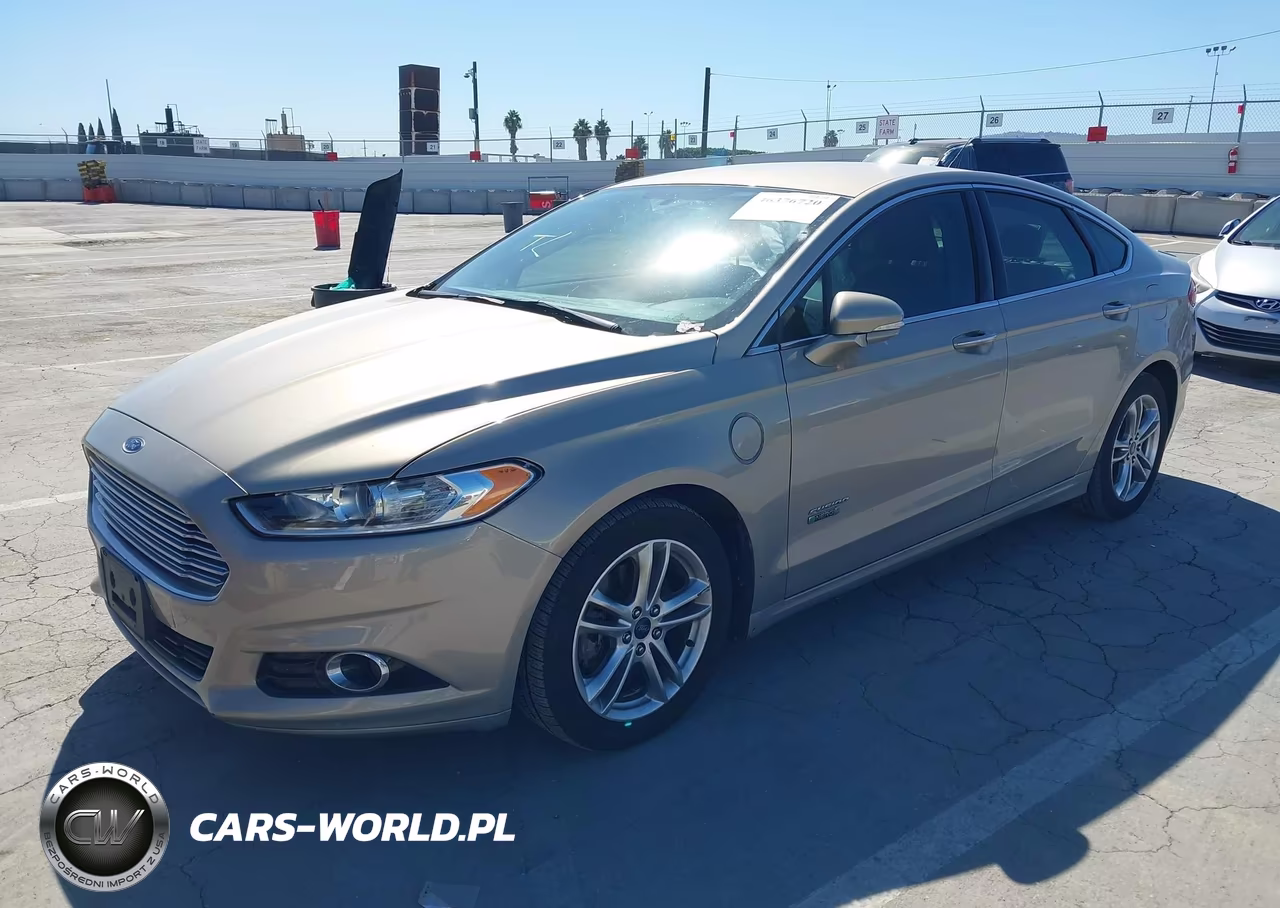 2016 Ford Fusion Energi Titanium VIN:3FA6P0SU9GR134561 - 2