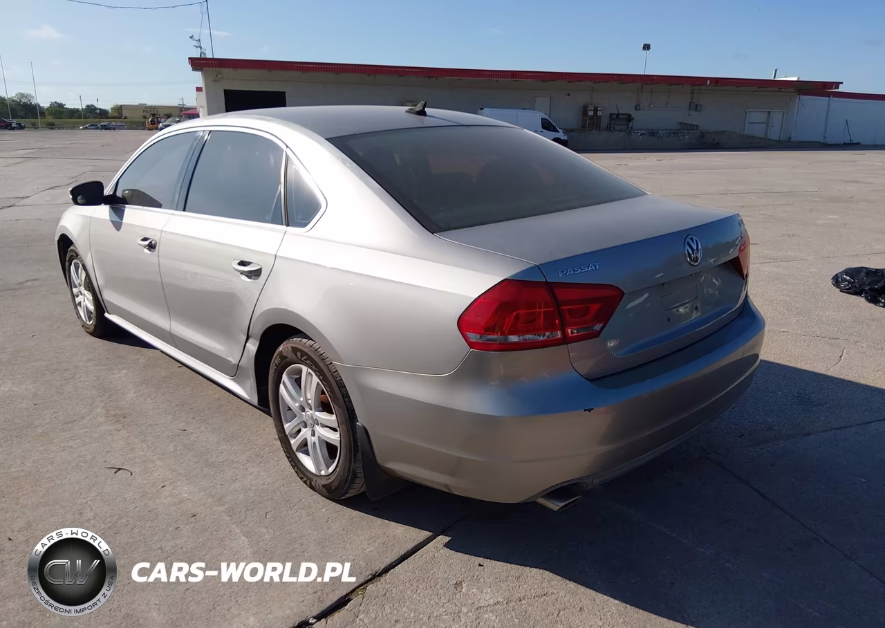 2013 Volkswagen Passat 2.0L Tdi Se VIN:1VWBN7A31DC148669 - 3