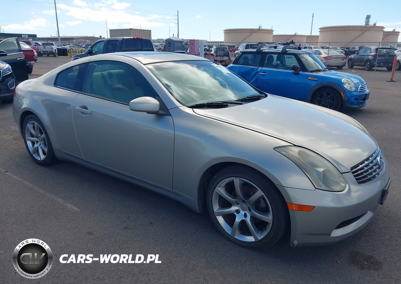 2003 Infiniti G35 Base W-Leather VIN:JNKCV54E63M213516 - 1