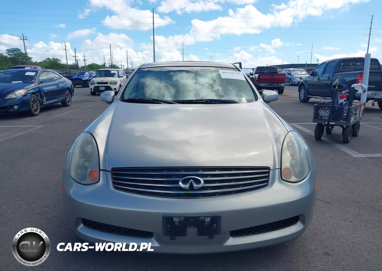 2003 Infiniti G35 Base W-Leather VIN:JNKCV54E63M213516 - 6