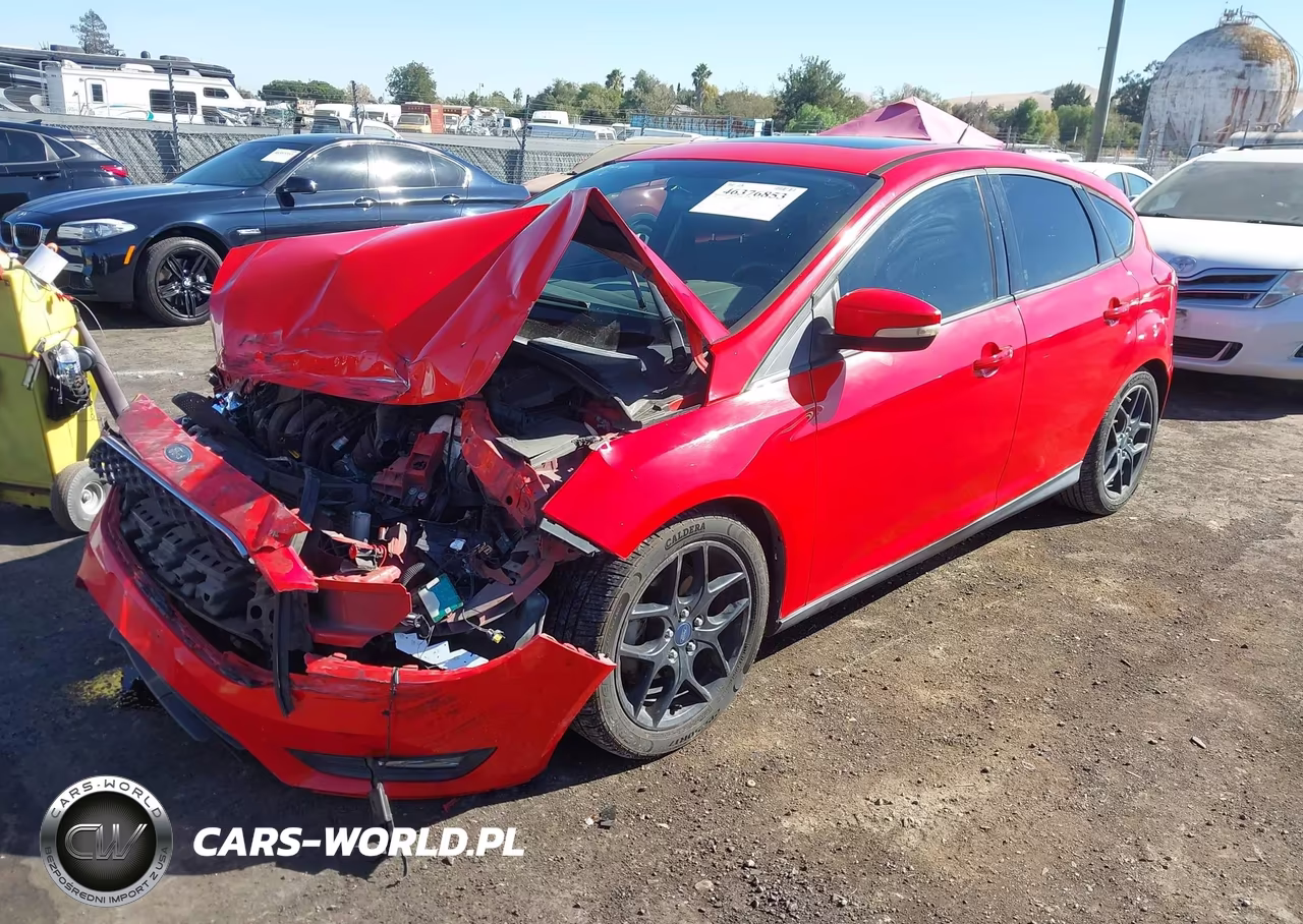 2016 Ford Focus Se VIN:1FADP3K22GL340505 - 2