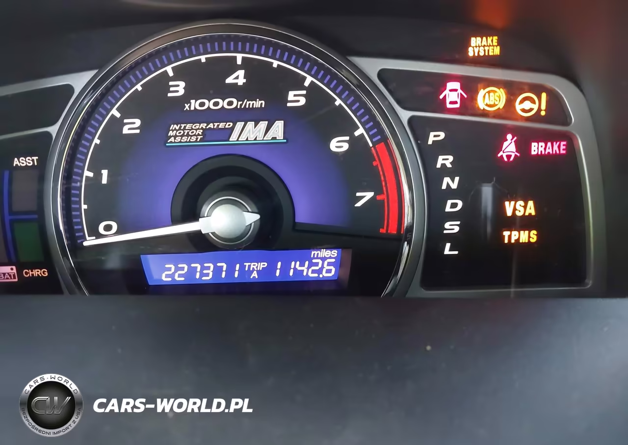 2009 Honda Civic Hybrid VIN:JHMFA36289S014214 - 7
