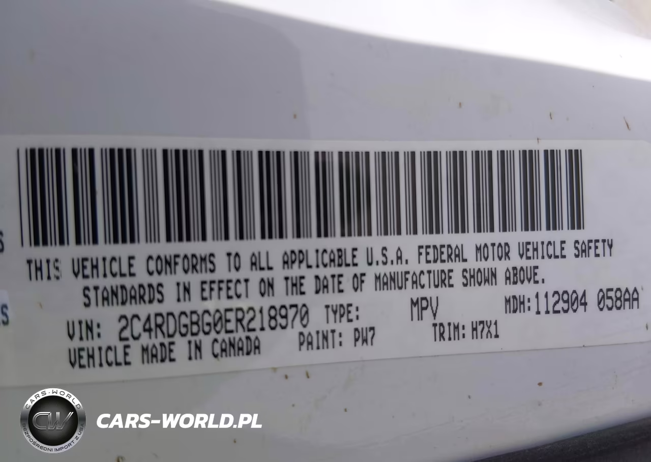 2014 Dodge Grand Caravan American Value Pkg VIN:2C4RDGBG0ER218970 - 9