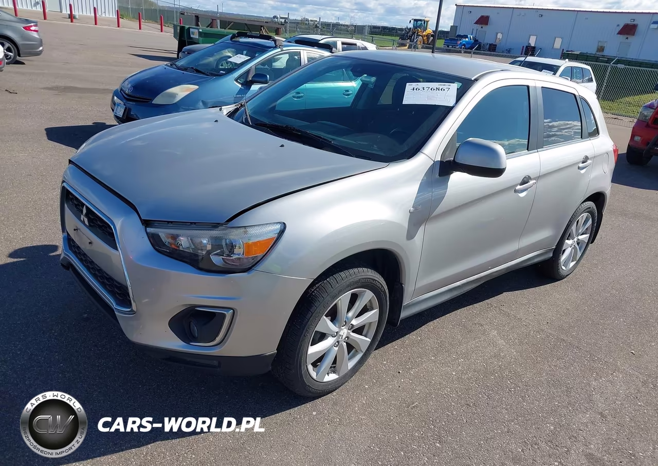 2014 Mitsubishi Outlander Sport Se VIN:4A4AR4AU5EE033338 - 2