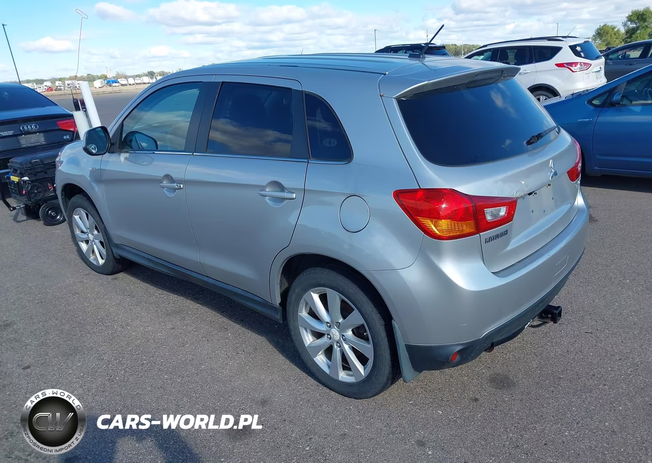 2014 Mitsubishi Outlander Sport Se VIN:4A4AR4AU5EE033338 - 3