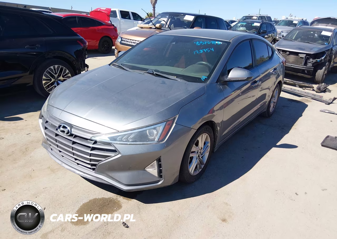 2019 Hyundai Elantra Sel VIN:KMHD84LF4KU742166 - 2