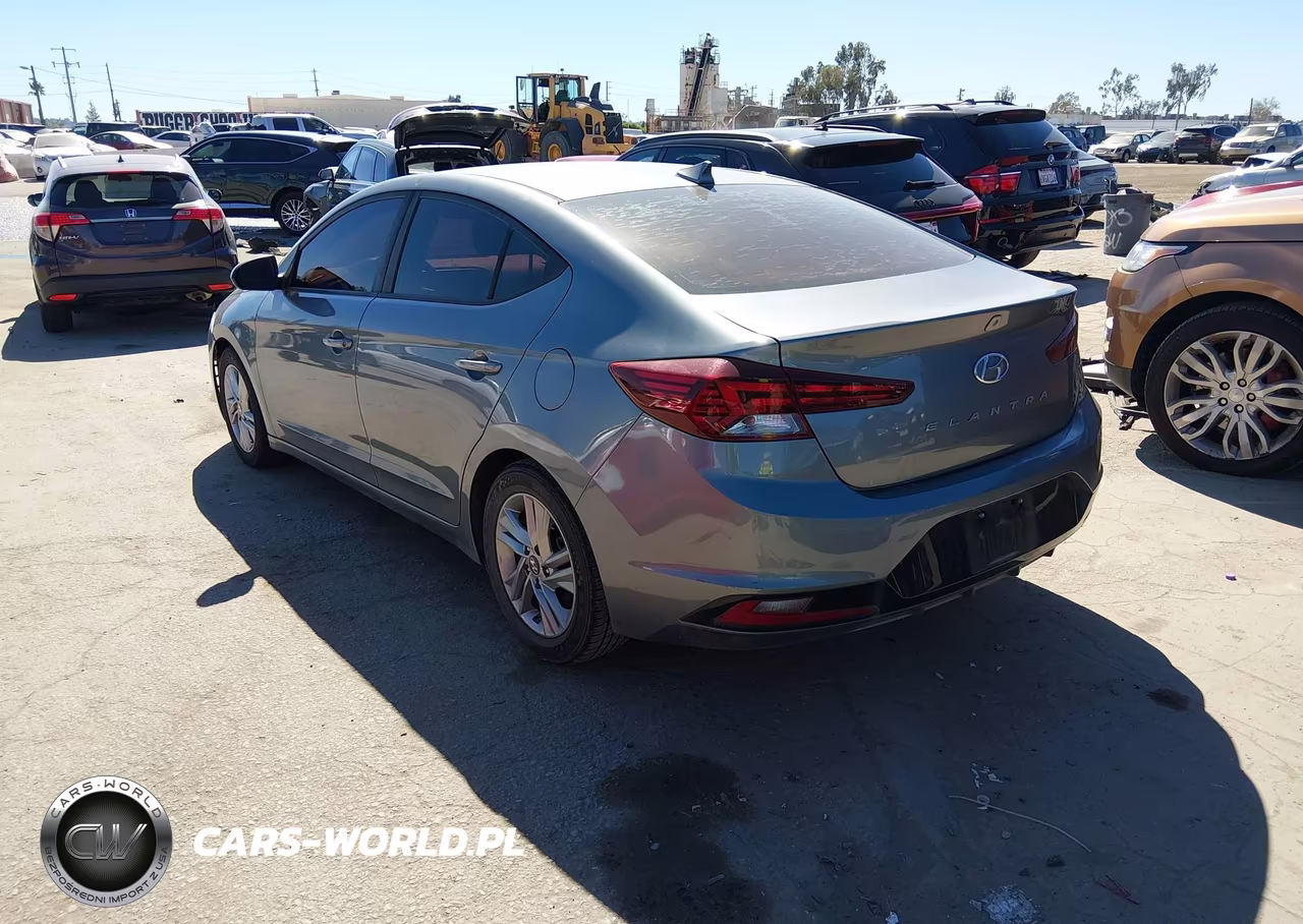 2019 Hyundai Elantra Sel VIN:KMHD84LF4KU742166 - 3