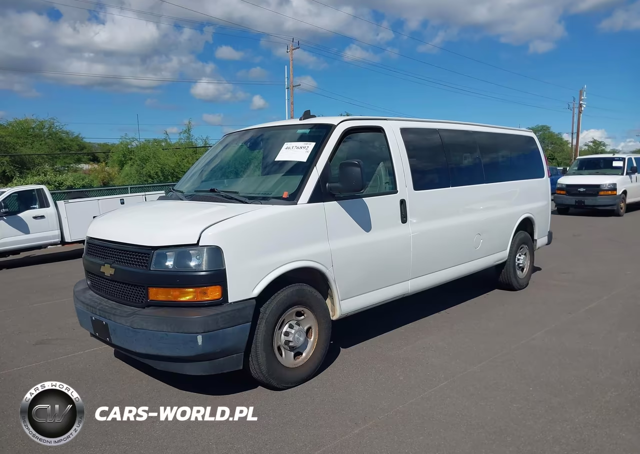 2018 Chevrolet Express 3500 Ls VIN:1GAZGNFG4J1301489 - 2