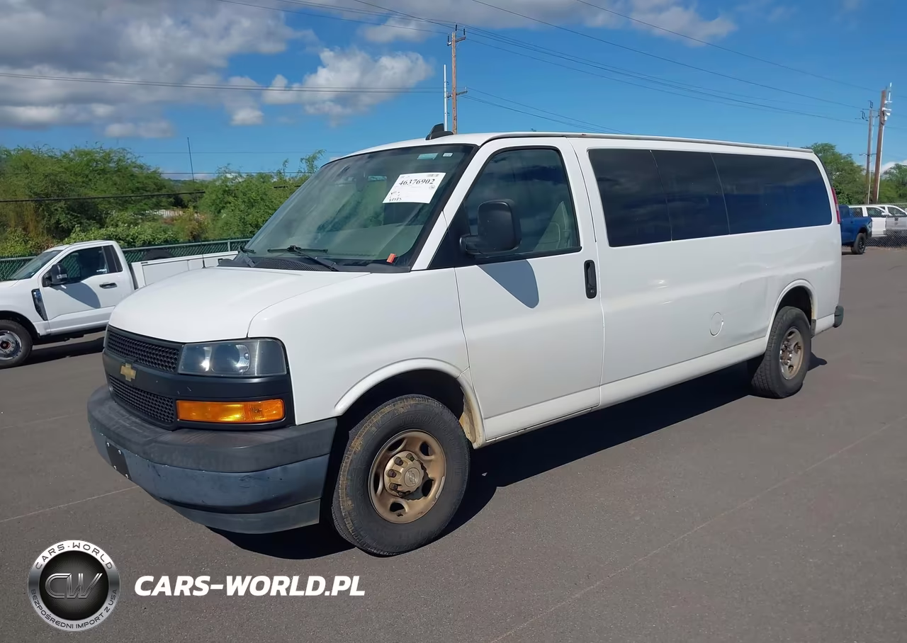 2018 Chevrolet Express 3500 Ls VIN:1GAZGNFG2J1301572 - 2