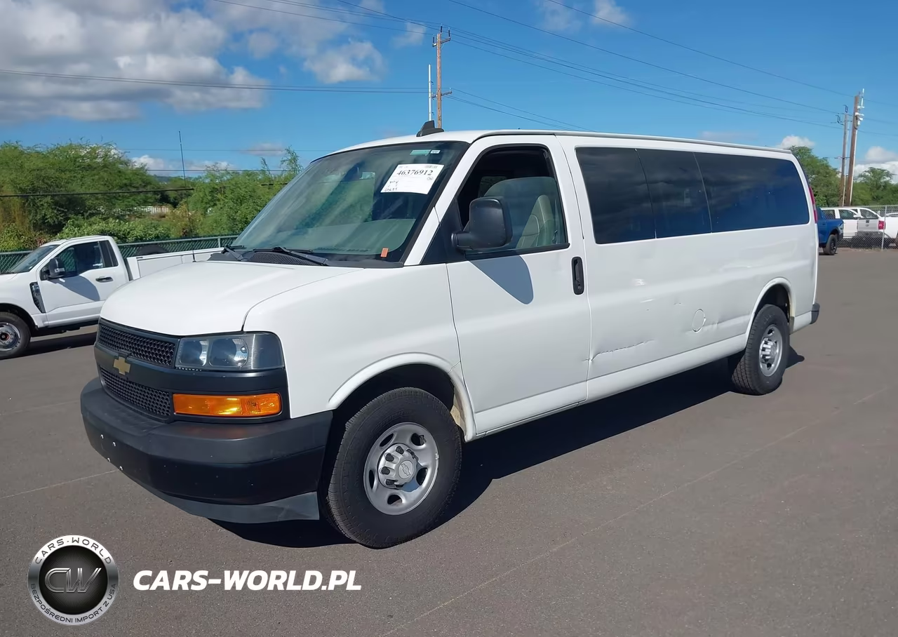 2018 Chevrolet Express 3500 Ls VIN:1GAZGNFG8J1301284 - 2