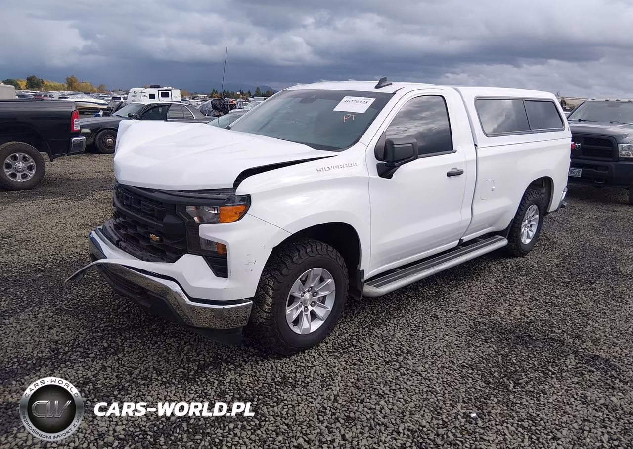 2024 Chevrolet Silverado 1500 2Wd Long Bed Wt VIN:3GCNAAED7RG282456 - 2