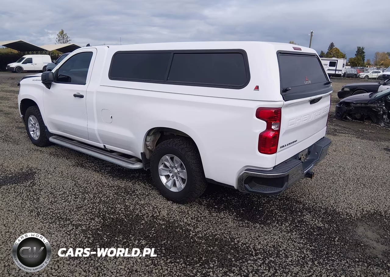 2024 Chevrolet Silverado 1500 2Wd Long Bed Wt VIN:3GCNAAED7RG282456 - 3